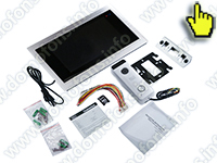 Сенсорный FullHD видеодомофон высокого разрешения HDcom S-109Т-FHD - комплектация